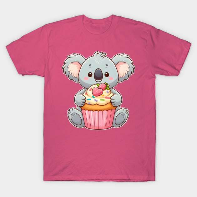 Cute koala T-Shirt by InfiniteZone